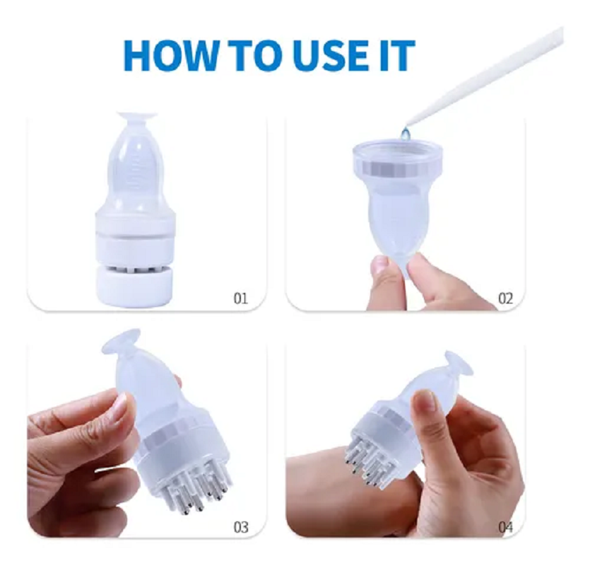 Miniatura 4 de Peine Aplicador De Aceite Capilar